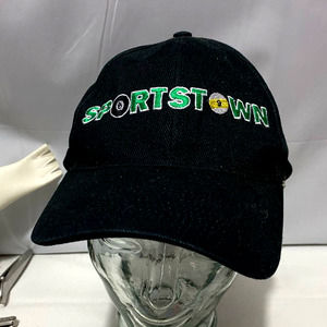 Sports Town billiards black hat 407 vintage hat